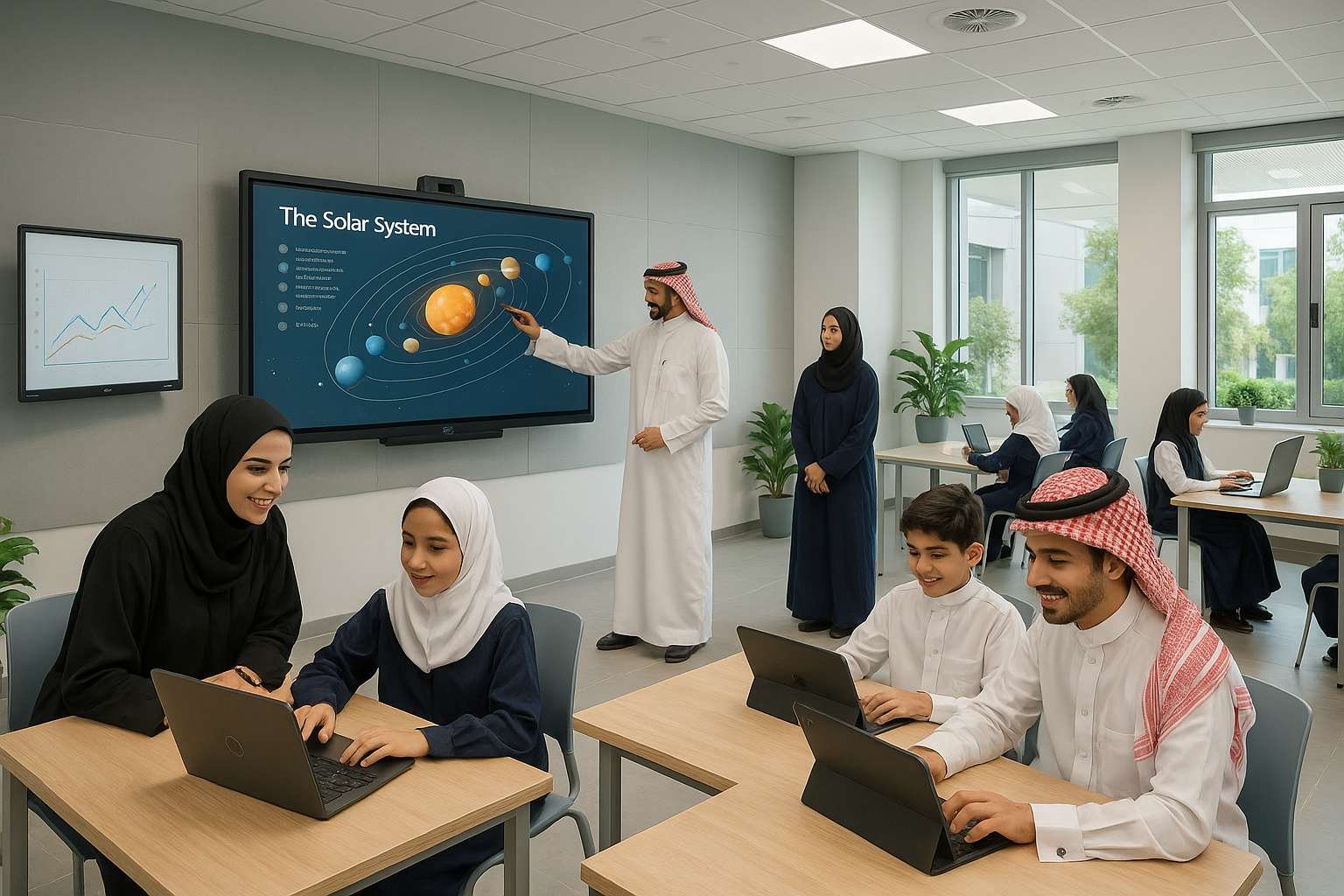 تطوير المرافق التعليمية