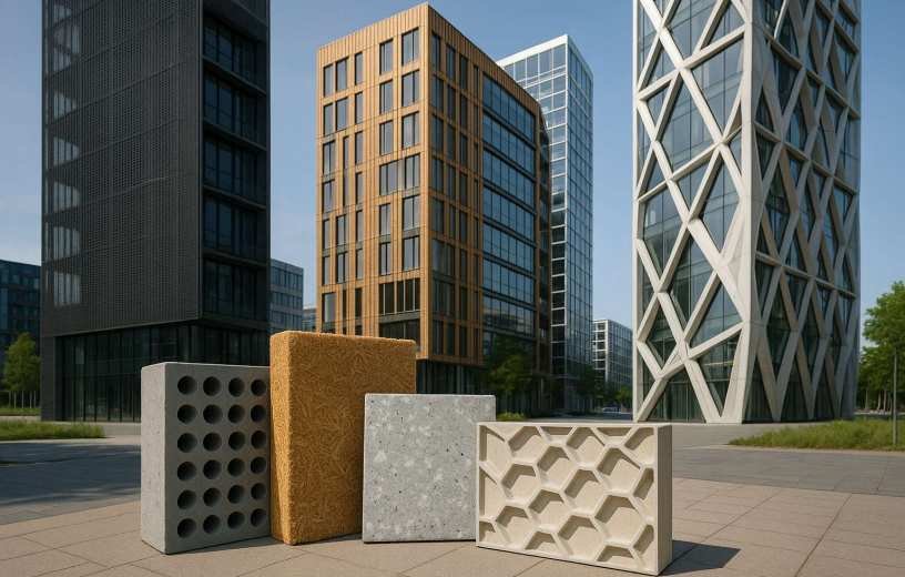 مواد البناء المبتكرة ودورها في التطور العمراني