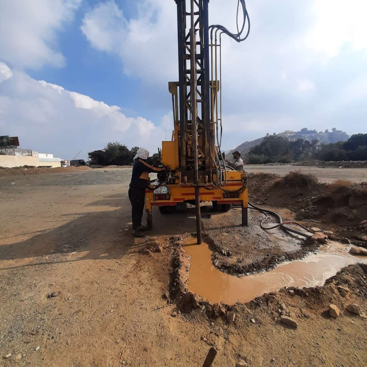 صوره من فحص تربة - واجهة الهدا-1