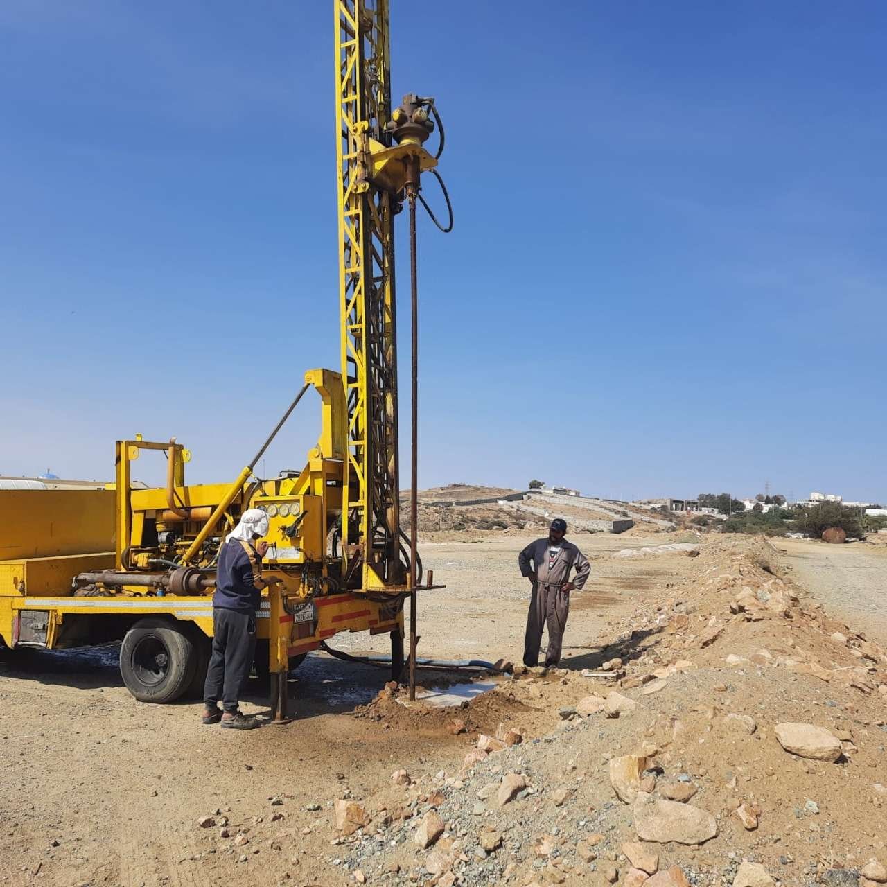 صوره من فحص تربة - واجهة الهدا-2