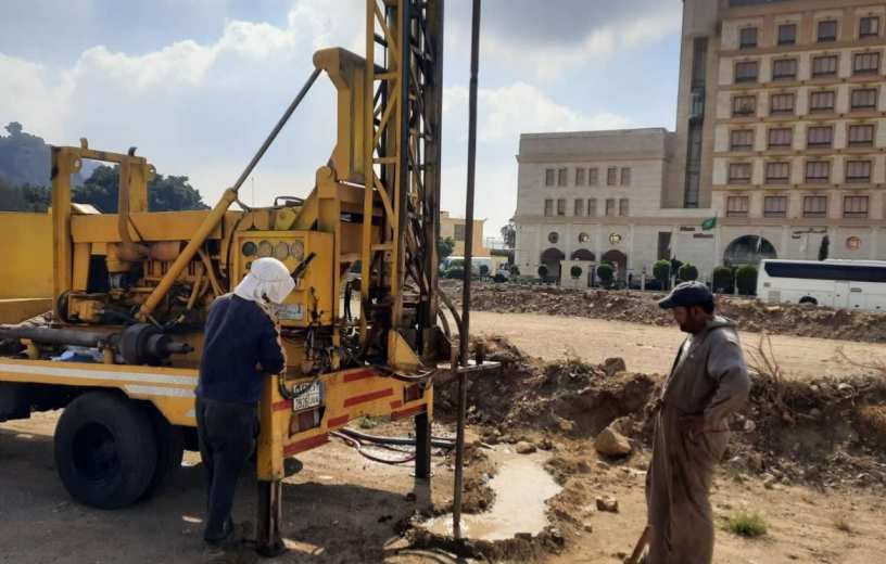 فحص تربة - واجهة الهدا