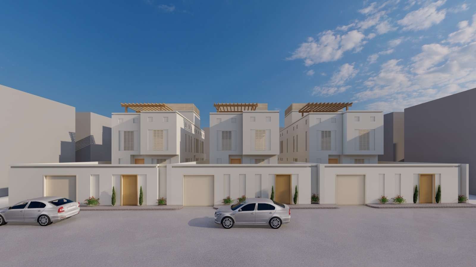 الاستشارات الهندسية - فلل سكنية 